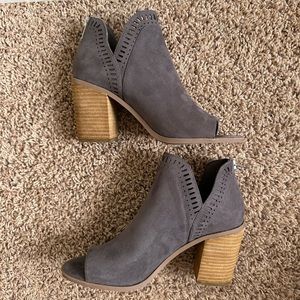 Steve Madden Open Toe Bootie